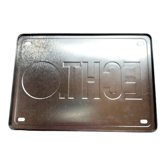 Jägermeister Echt Metal License Plate Barware Decor Sign Wolfenbüttel Germany 8" - Picture 3 of 5